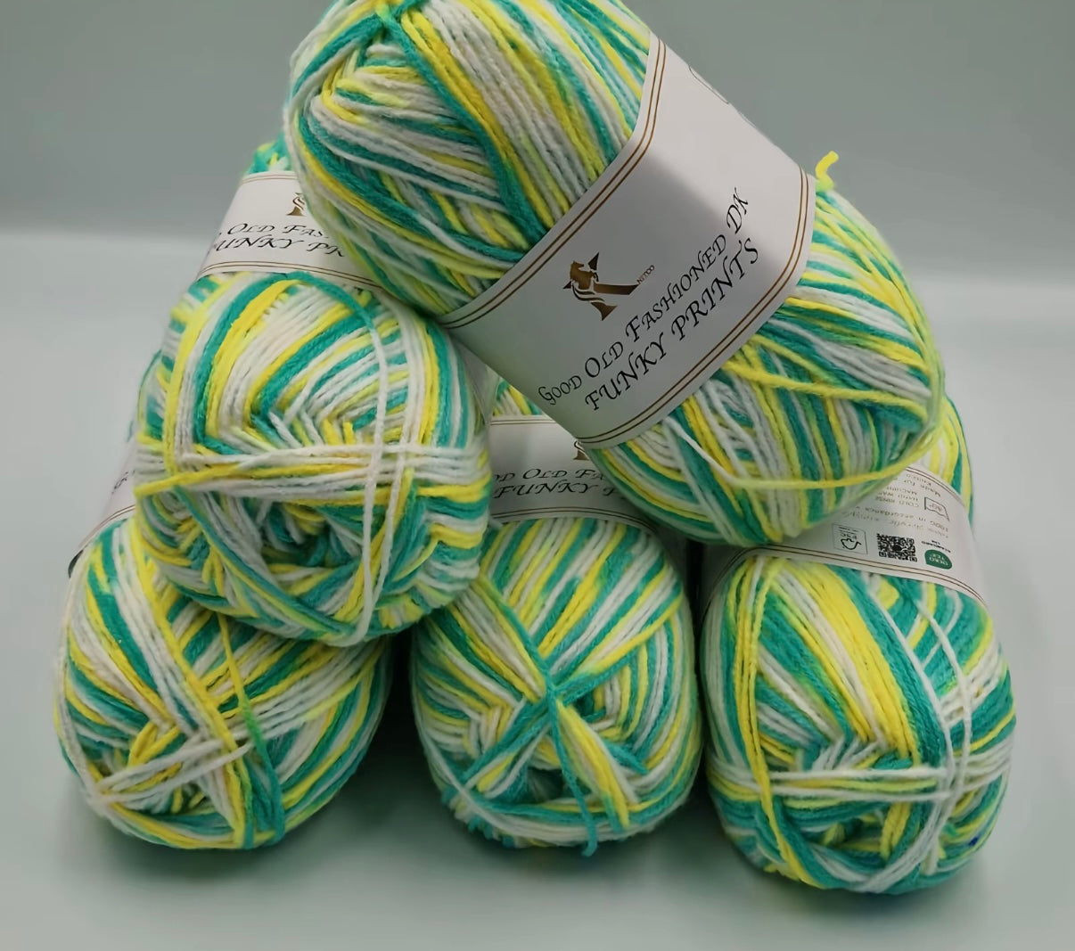 Knitco Good Old Fashioned Funky Prints 5 x 100g DK yarn