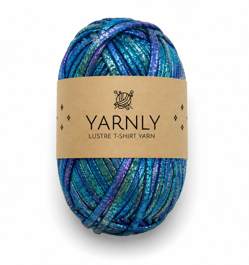 Yarnly Lustre T-Shirt Yarn 1 x 100g Ball