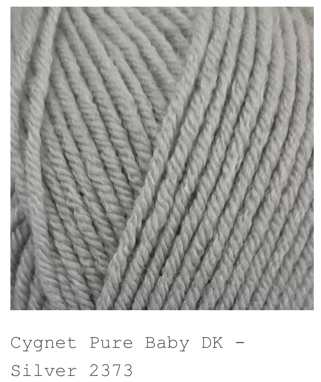Cygnet Pure Baby Anti Piling DK Yarn 1 x 100g 245m per ball