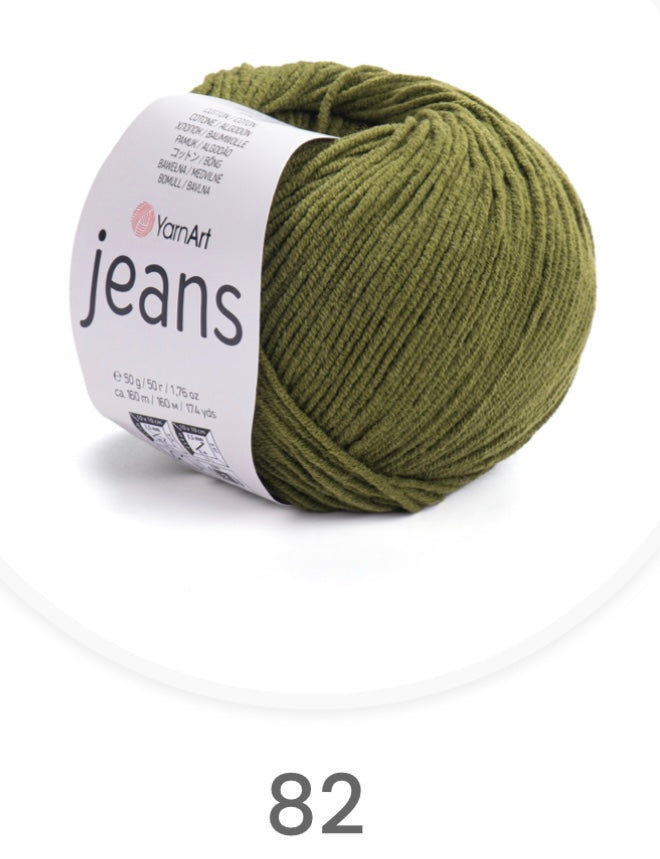 YarnArt Jeans - 1 x 50g ball