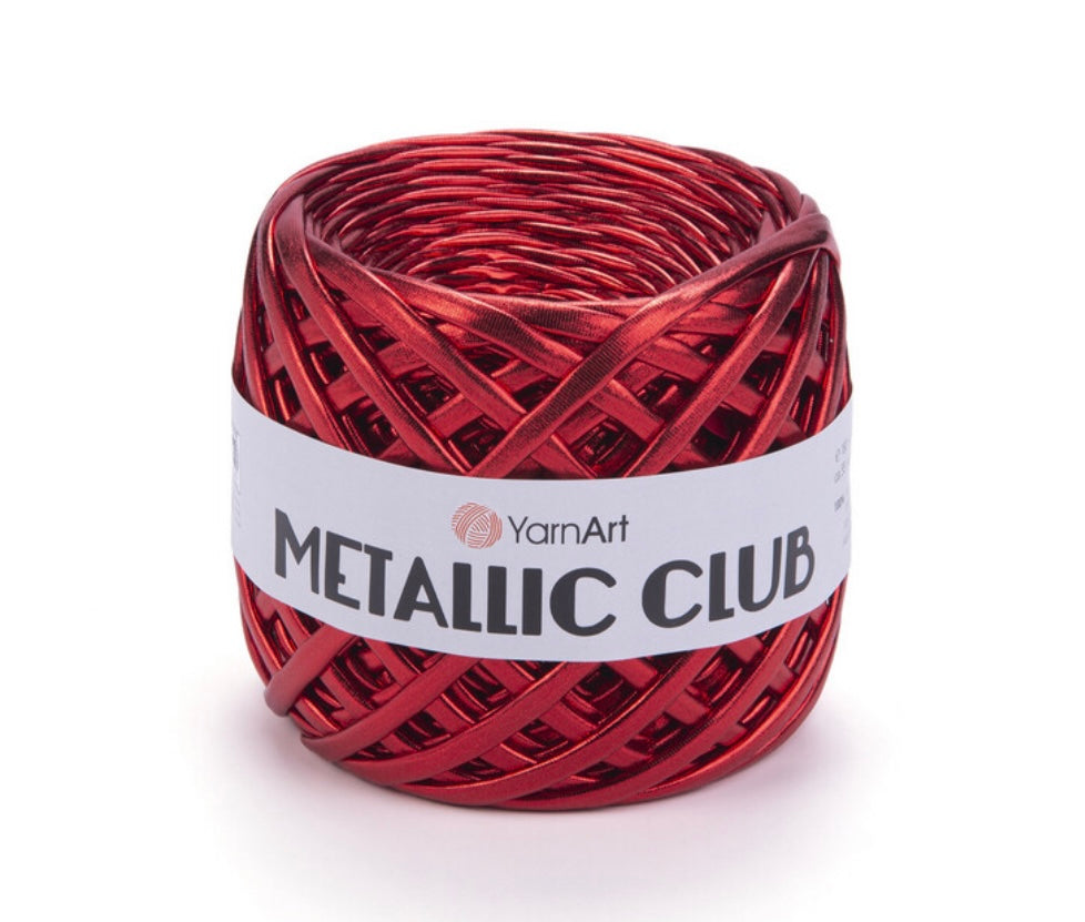 Yarn Art- T- Shirt Yarn Metallic Club - 1 x 180g