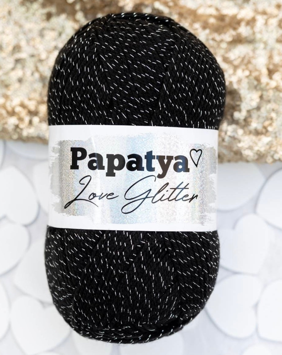 Papatya Love Glitter 5 x 100g 360m DK yarn