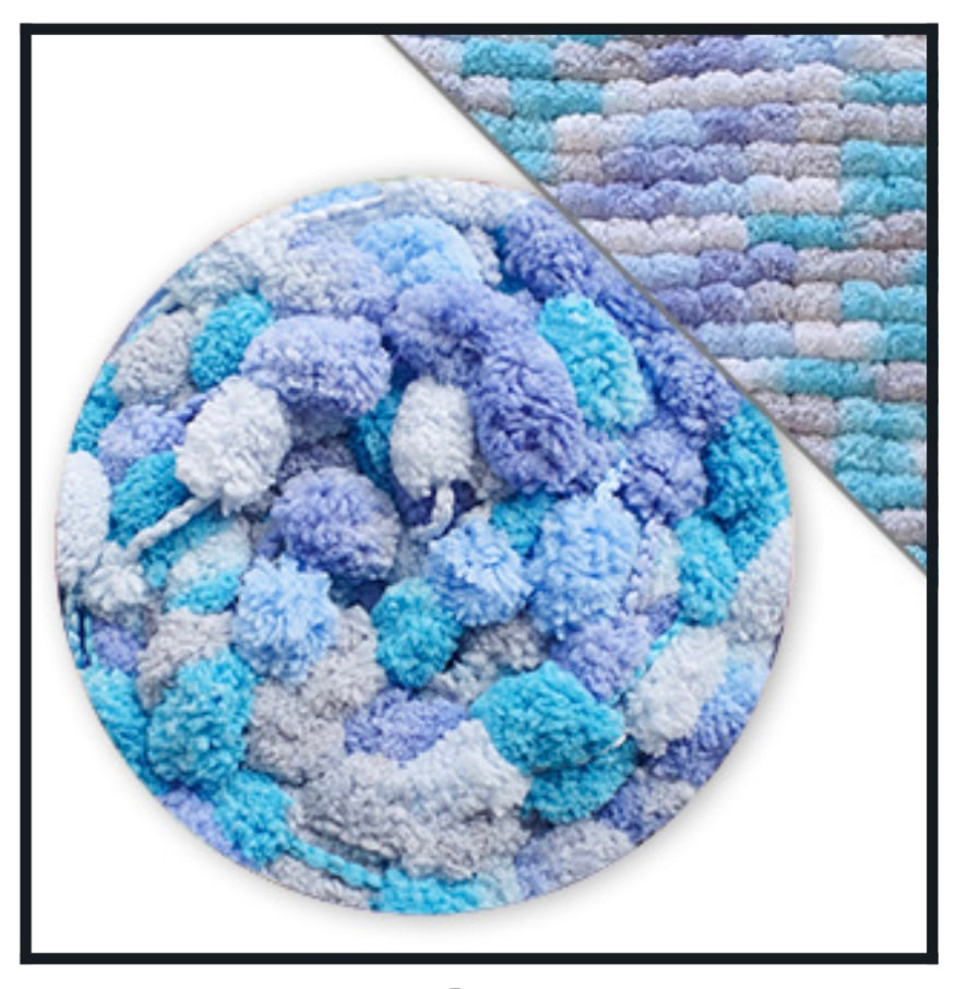 James C Brett Munchkin Super Chunky 1 x 200g Pom-Pom Yarn (2 needed for a Blanket)