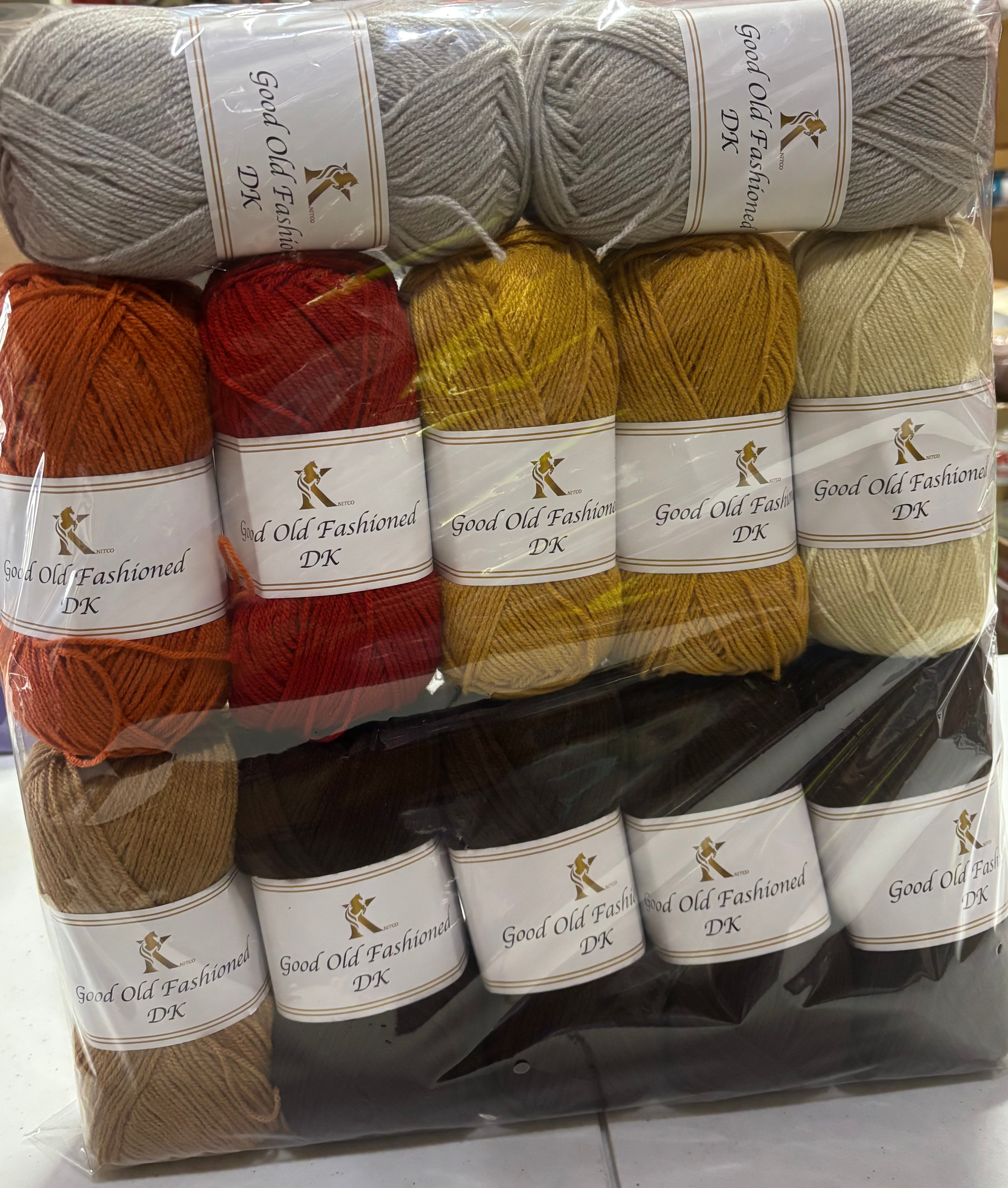 Persian Tile Blanket Packs ( Yarn Only)