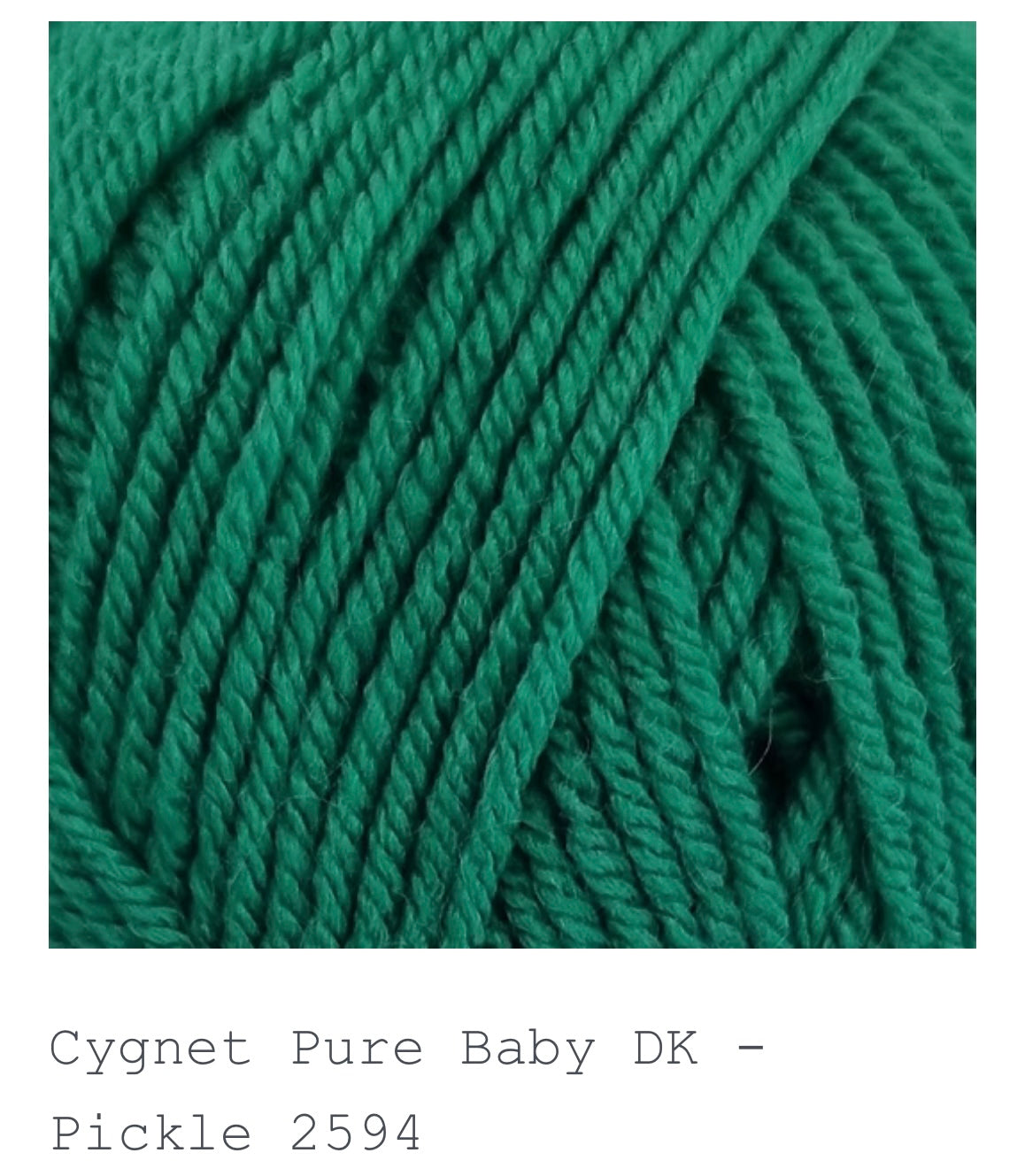 Cygnet Pure Baby Anti Piling DK Yarn 1 x 100g 245m per ball