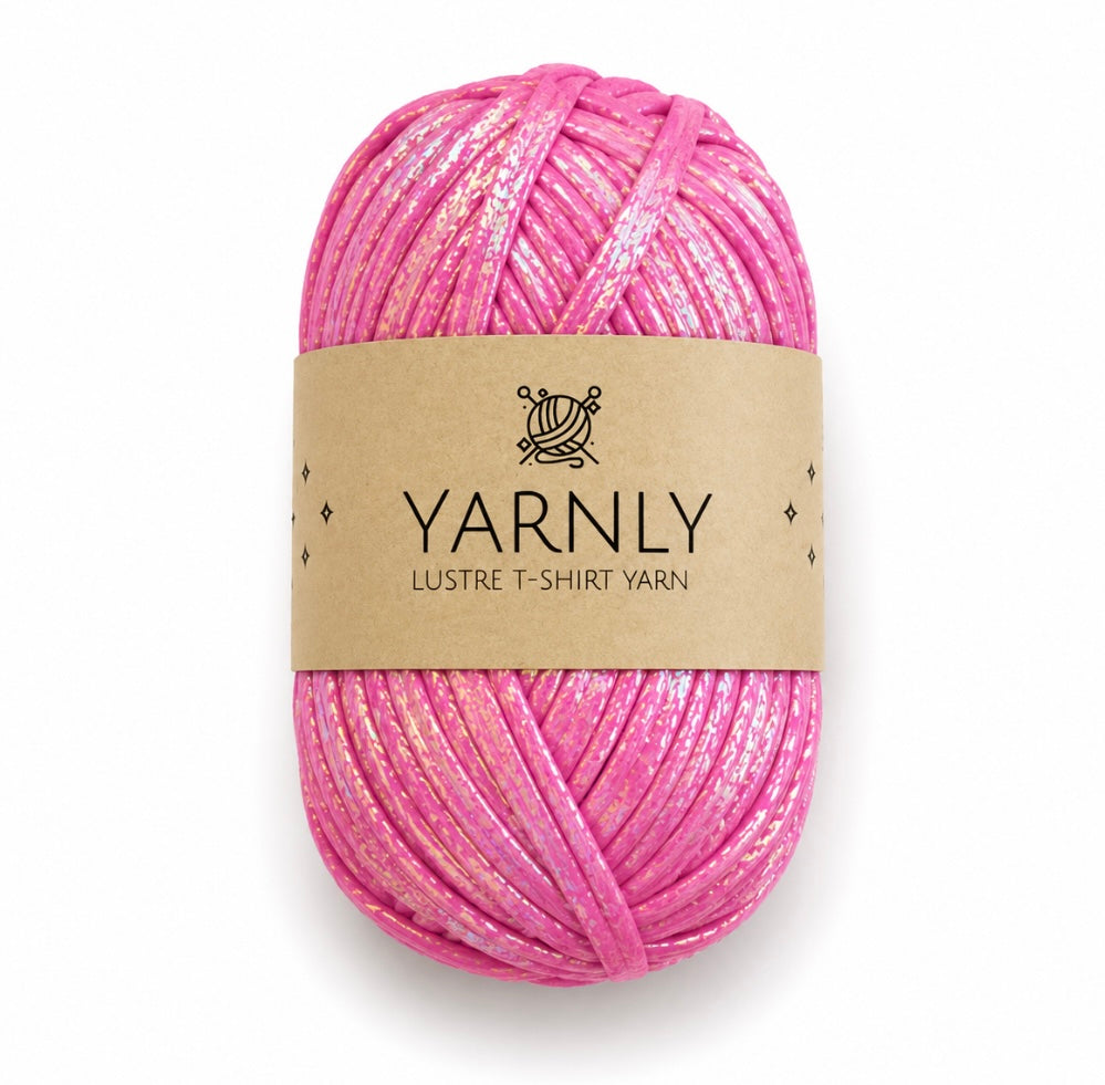 Yarnly Lustre T-Shirt Yarn 1 x 100g Ball