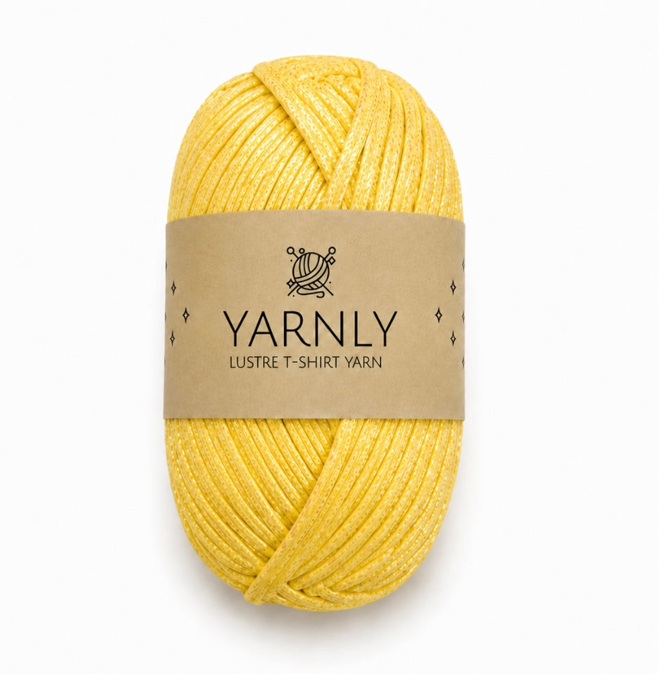 Yarnly Lustre T-Shirt Yarn 1 x 100g Ball