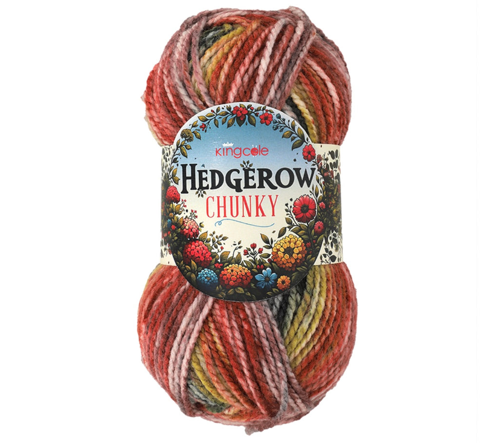 King Cole Hedgerow Chunky 1 x 200g 100% Acrylic Yarn