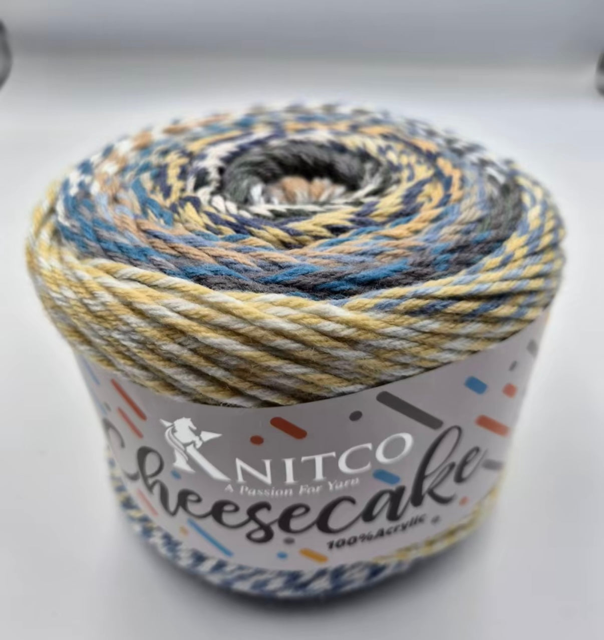 Knitco Cheesecake 2 x 250g - 400m Aran 100% Acrylic Knitting Crochet Yarn