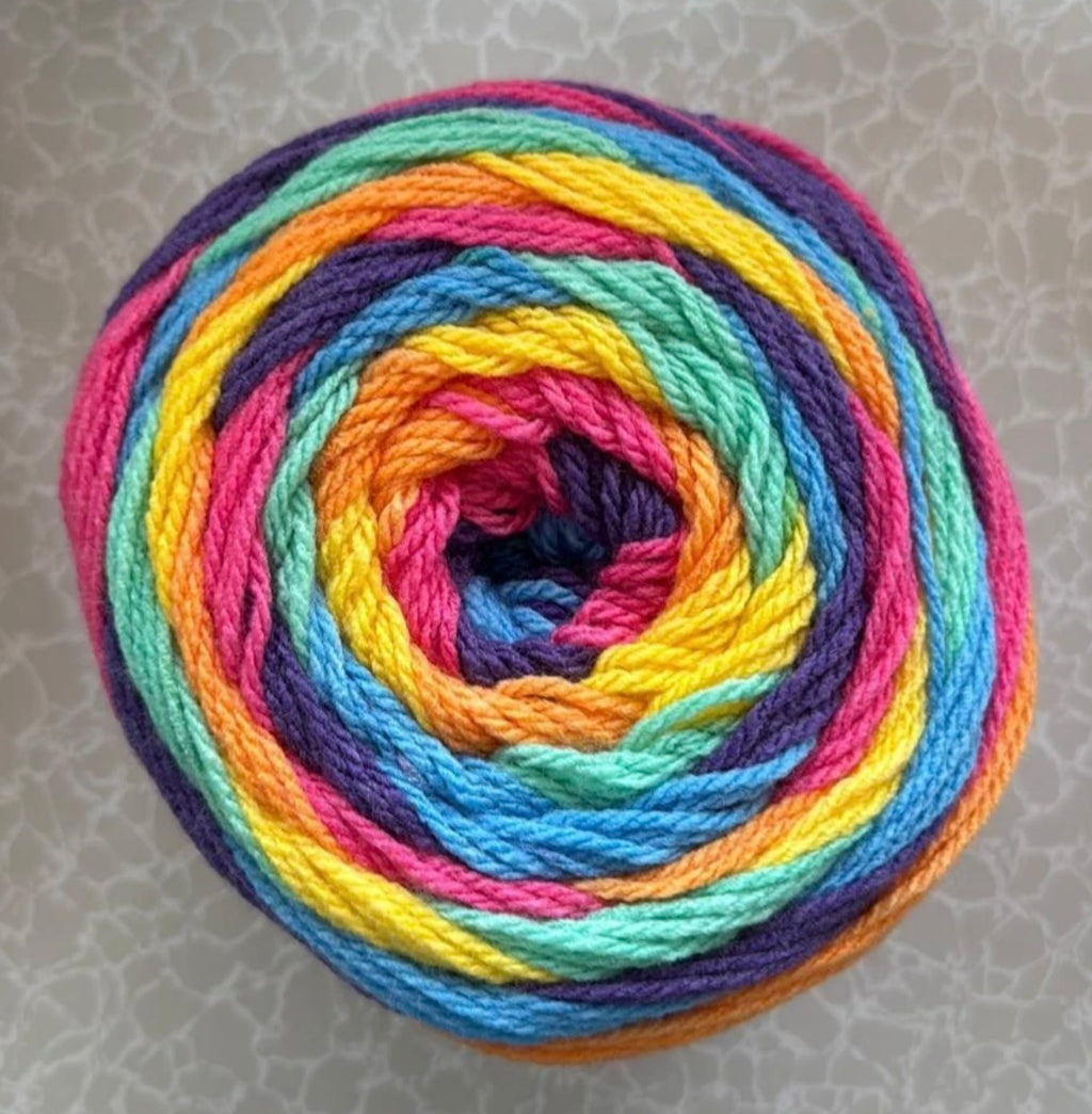 Knitco Carnival Aran Cakes 2 x 200g 100% acrylic 472m per cake