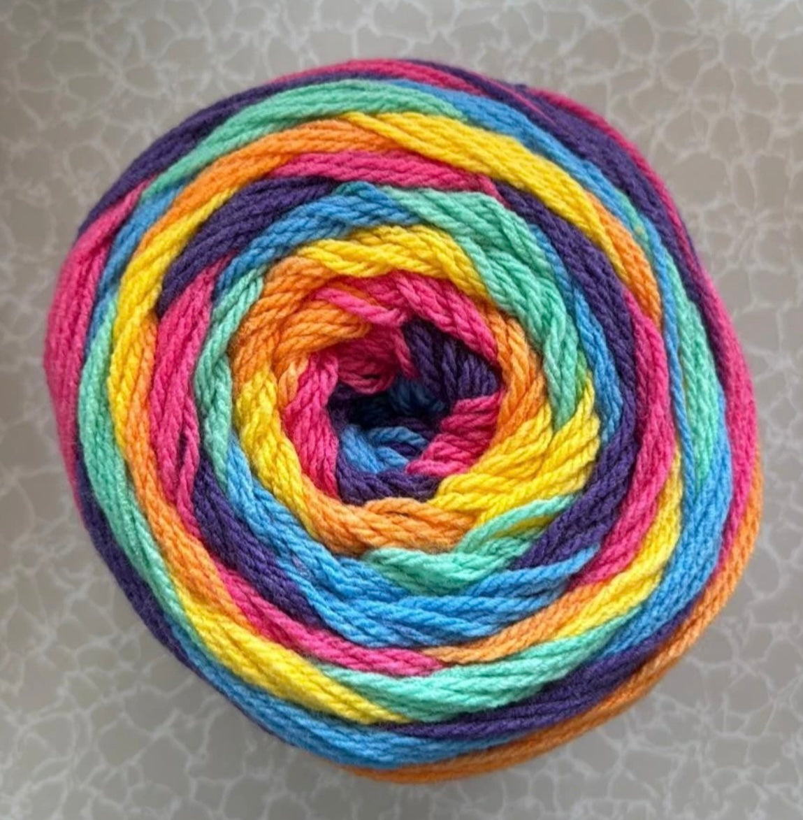 Knitco Carnival Aran Cakes 2 x 200g 100% acrylic 472m per cake