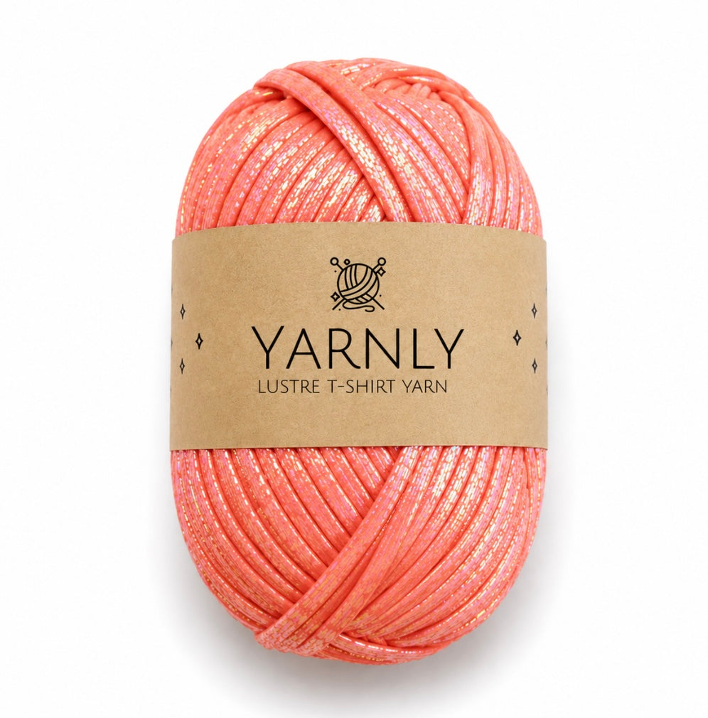 Yarnly Lustre T-Shirt Yarn 1 x 100g Ball