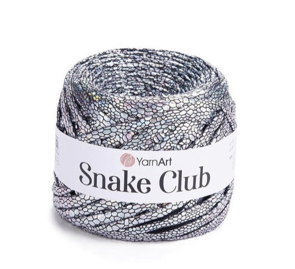 Yarn Art- T- Shirt Yarn Metallic Snake Club - 1 x 170g