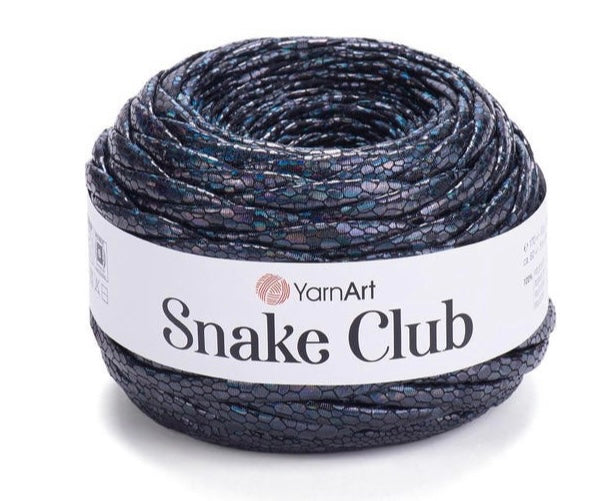 Yarn Art- T- Shirt Yarn Metallic Snake Club - 1 x 170g