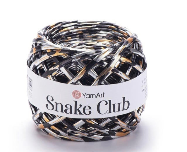 Yarn Art- T- Shirt Yarn Metallic Snake Club - 1 x 170g