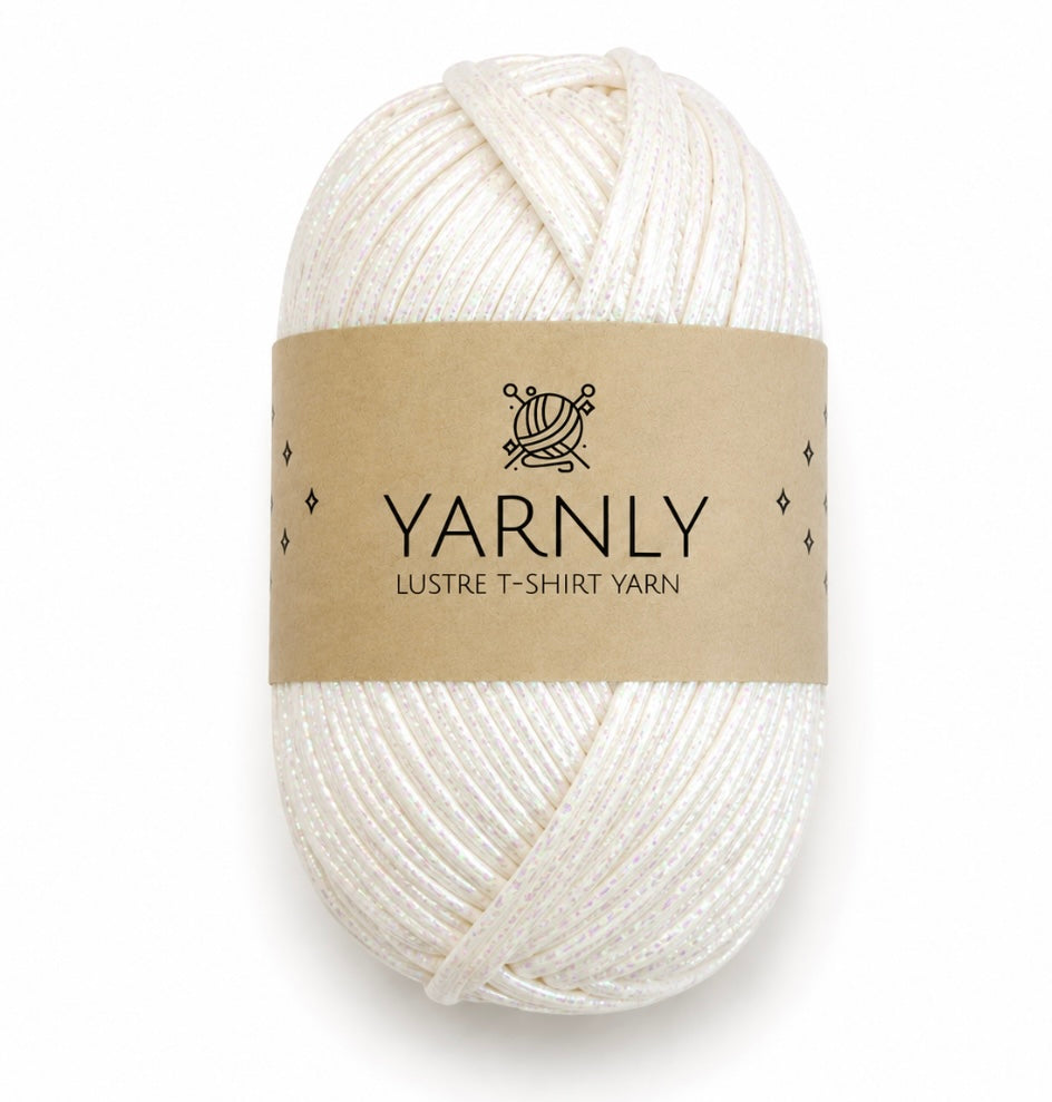 Yarnly Lustre T-Shirt Yarn 1 x 100g Ball