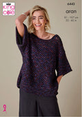 King Cole Knitting Pattern 6443