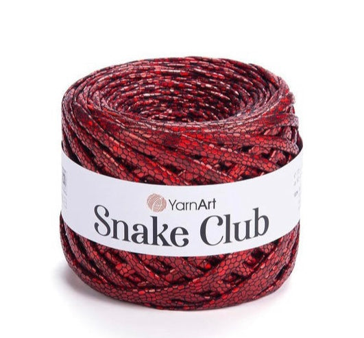 Yarn Art- T- Shirt Yarn Metallic Snake Club - 1 x 170g
