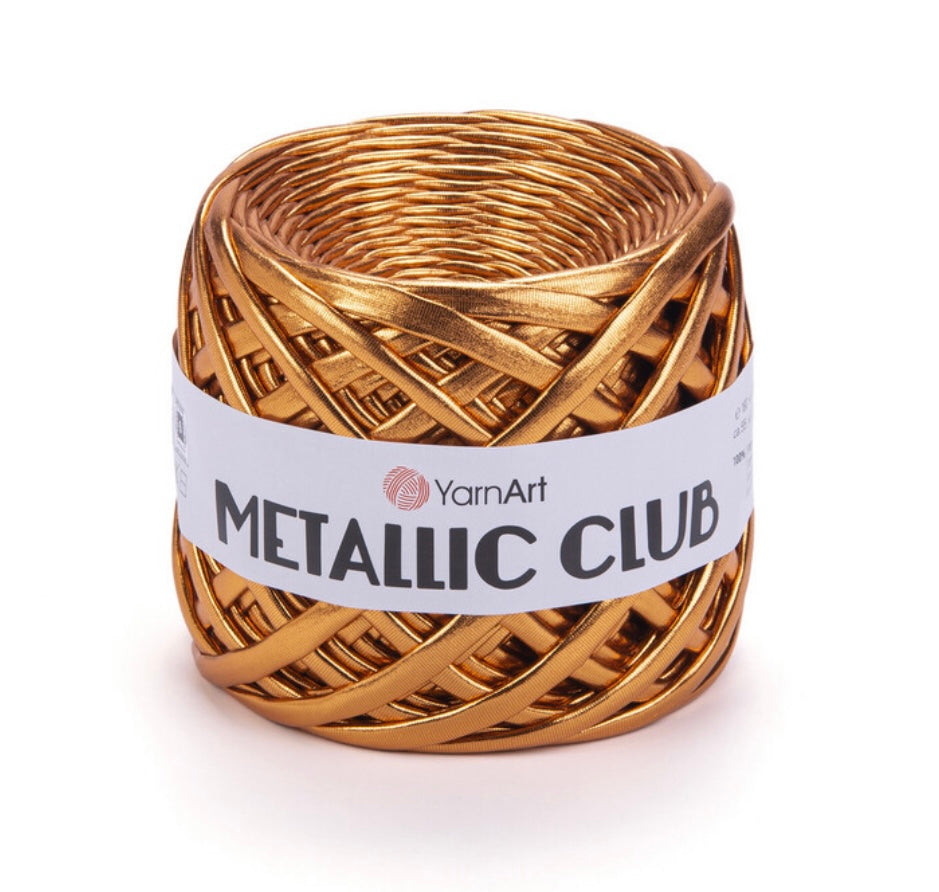 Yarn Art- T- Shirt Yarn Metallic Club - 1 x 180g