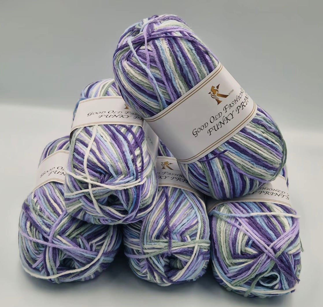 Knitco Good Old Fashioned Funky Prints 5 x 100g DK yarn