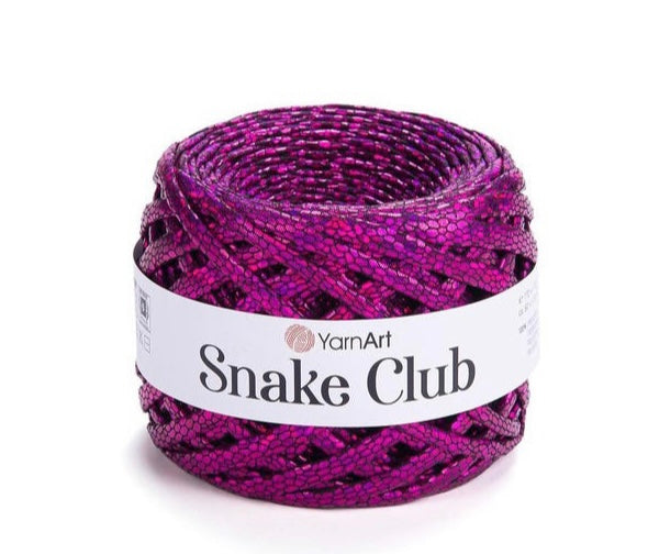 Yarn Art- T- Shirt Yarn Metallic Snake Club - 1 x 170g