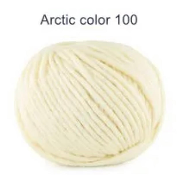 Papatya Arctic 2 x 190g Super Chunky Yarn for all your Knitting/ Crochet Projects