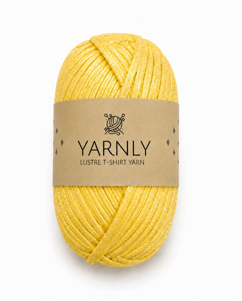 Yarnly Lustre T-Shirt Yarn 1 x 100g Ball