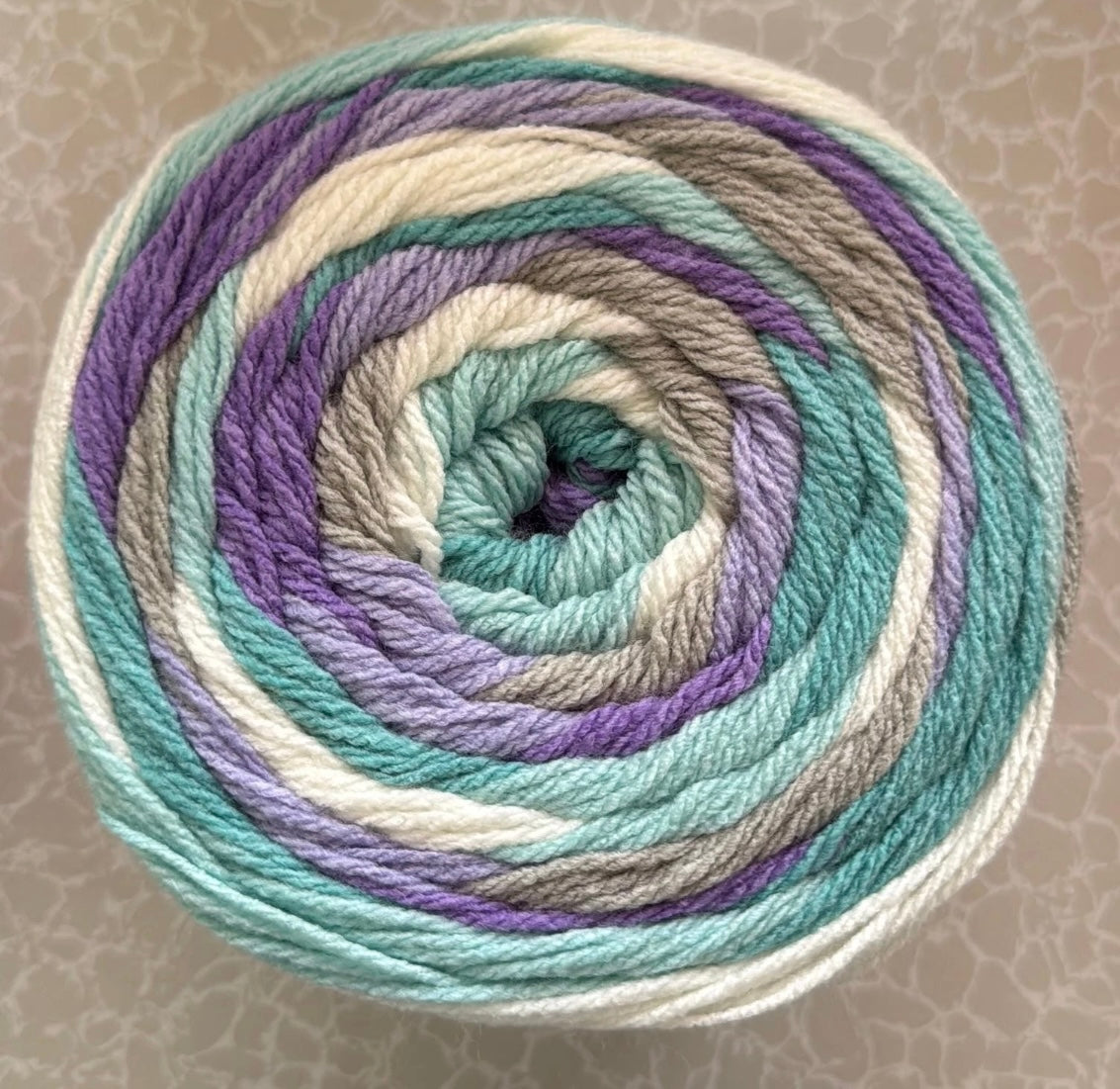 Knitco Carnival Aran Cakes 2 x 200g 100% acrylic 472m per cake