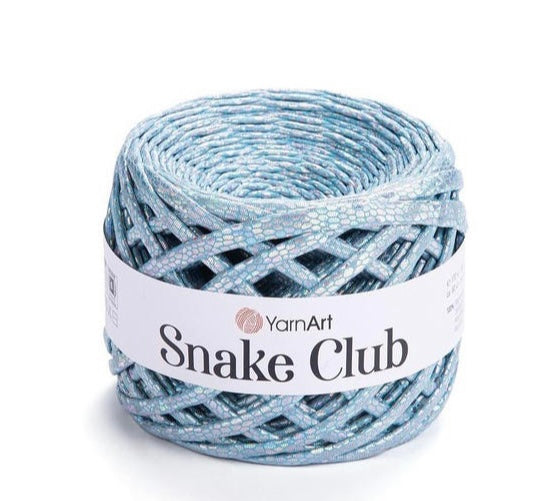 Yarn Art- T- Shirt Yarn Metallic Snake Club - 1 x 170g