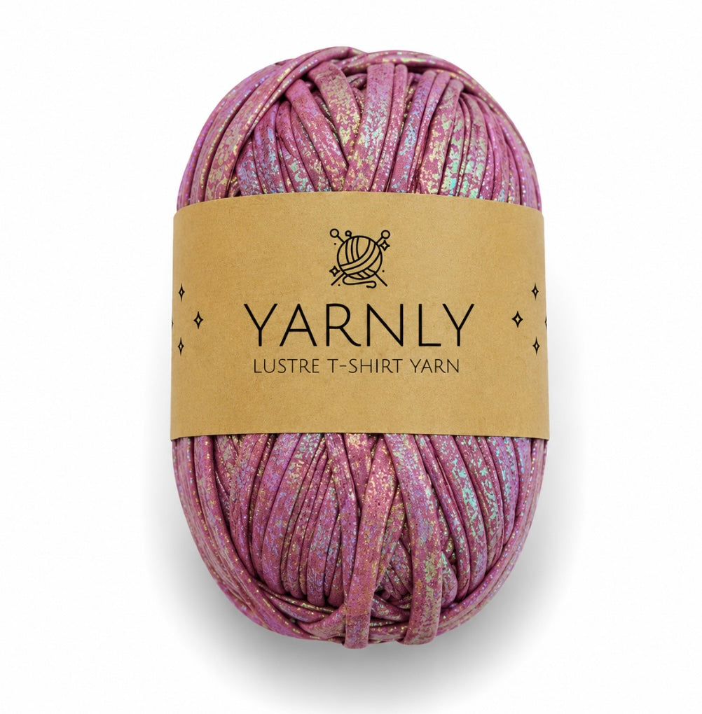 Yarnly Lustre T-Shirt Yarn 1 x 100g Ball