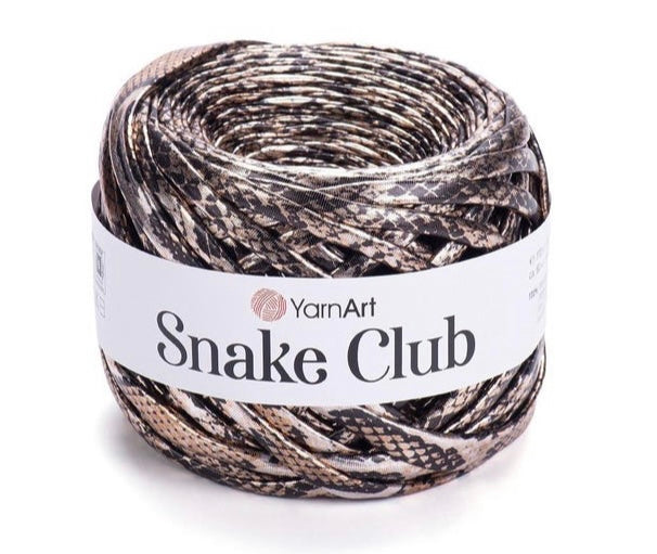 Yarn Art- T- Shirt Yarn Metallic Snake Club - 1 x 170g