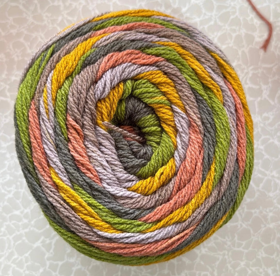 Knitco Carnival Aran Cakes 2 x 200g 100% acrylic 472m per cake