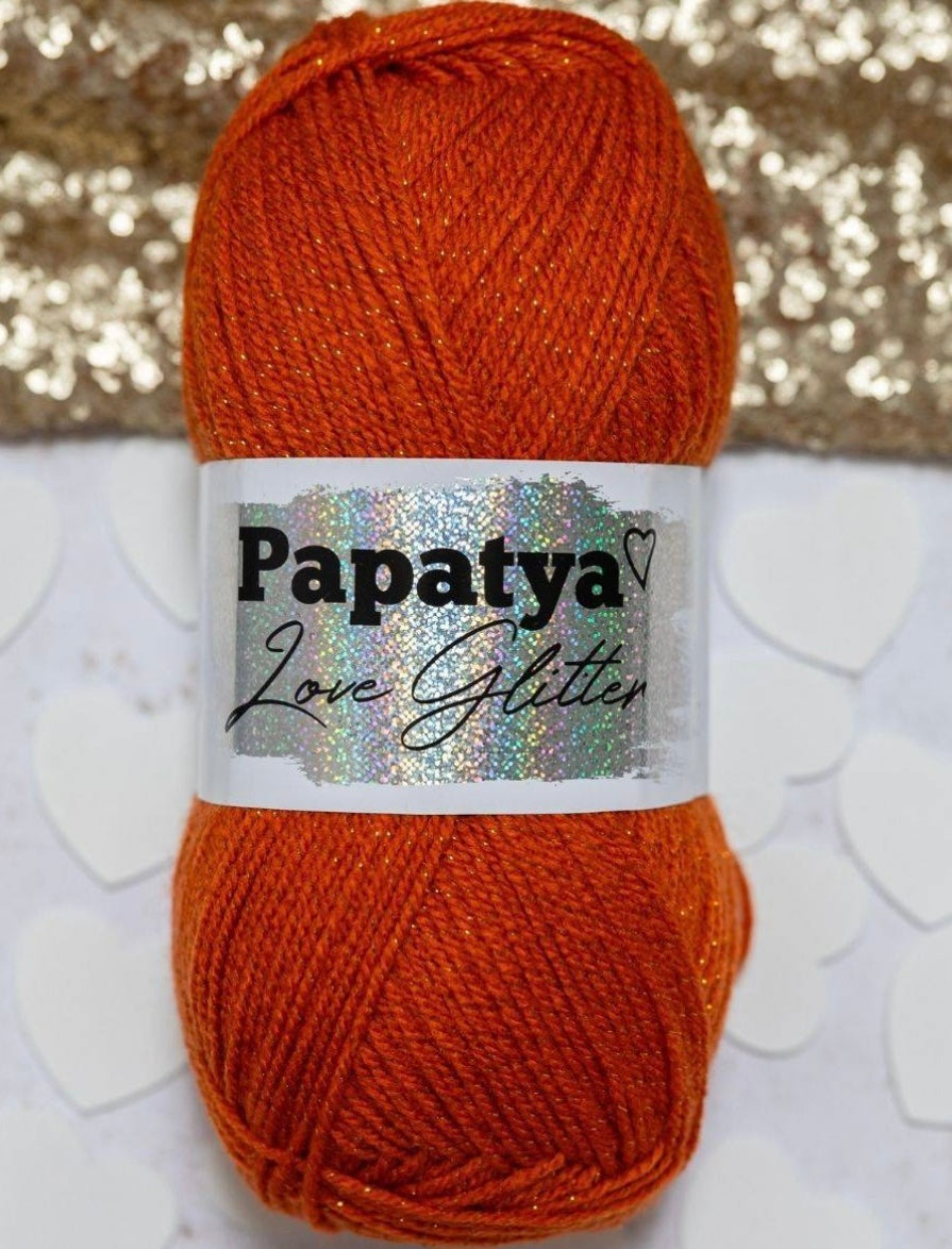 Papatya Love Glitter 5 x 100g 360m DK yarn