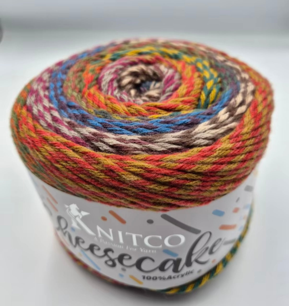 Knitco Cheesecake 2 x 250g - 400m Aran 100% Acrylic Knitting Crochet Yarn