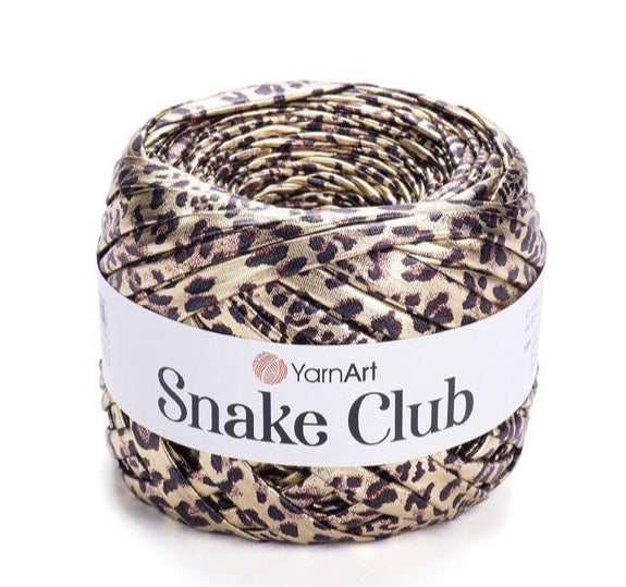 Yarn Art- T- Shirt Yarn Metallic Snake Club - 1 x 170g