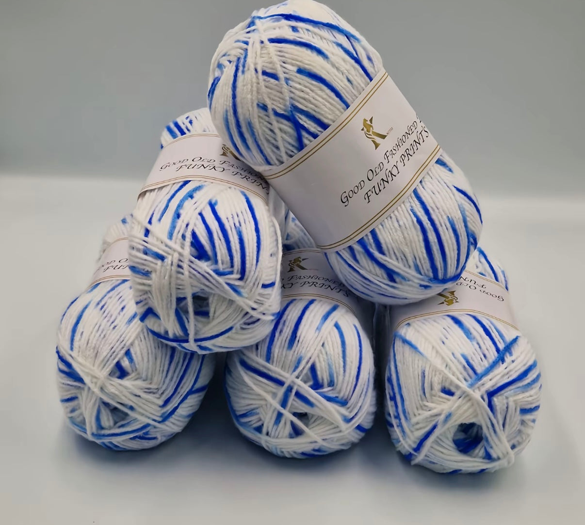 Knitco Good Old Fashioned Funky Prints 5 x 100g DK yarn