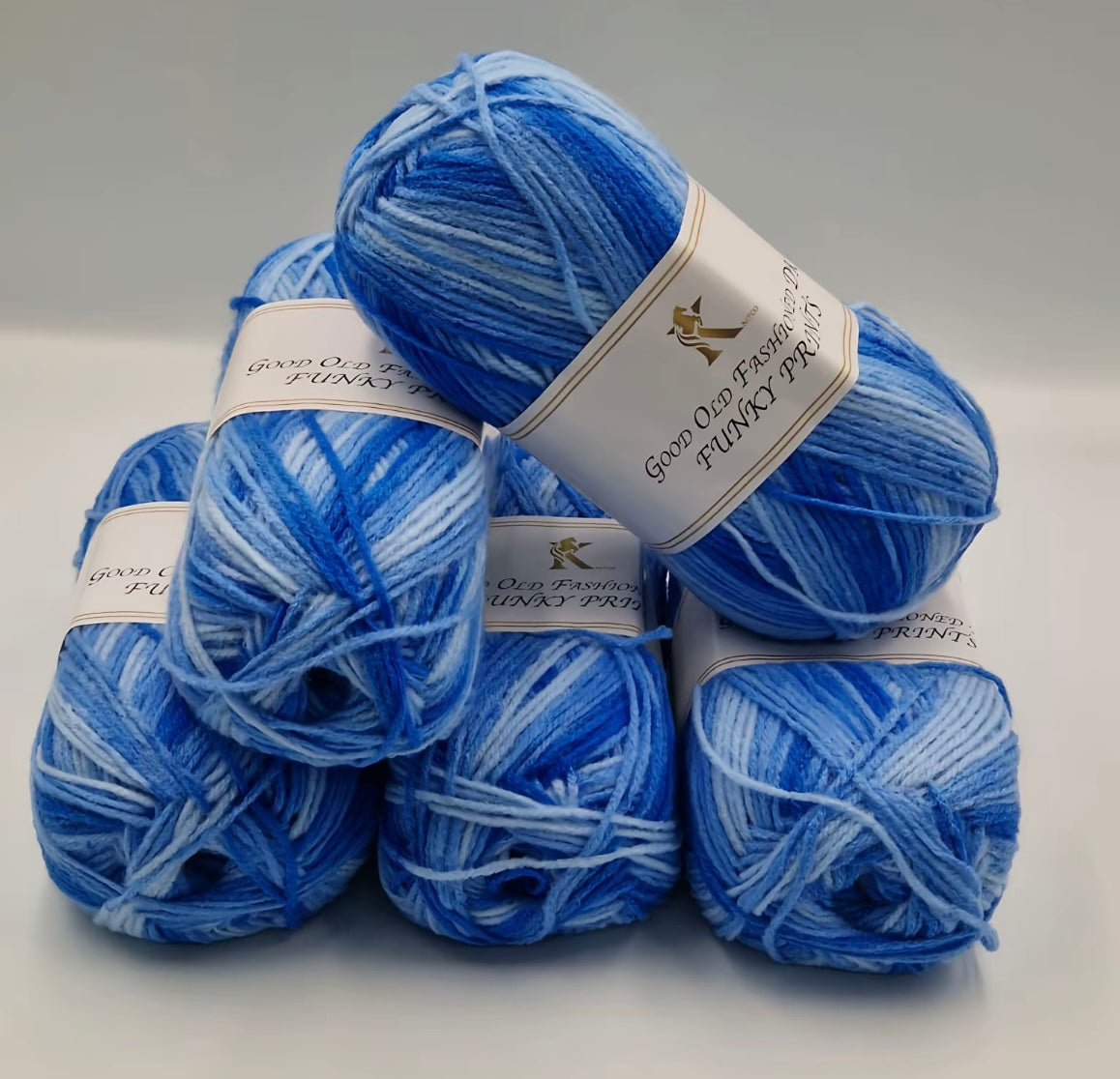 Knitco Good Old Fashioned Funky Prints 5 x 100g DK yarn