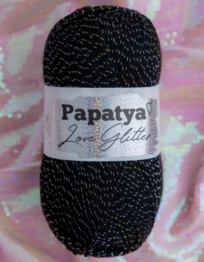Papatya Love Glitter 5 x 100g 360m DK yarn