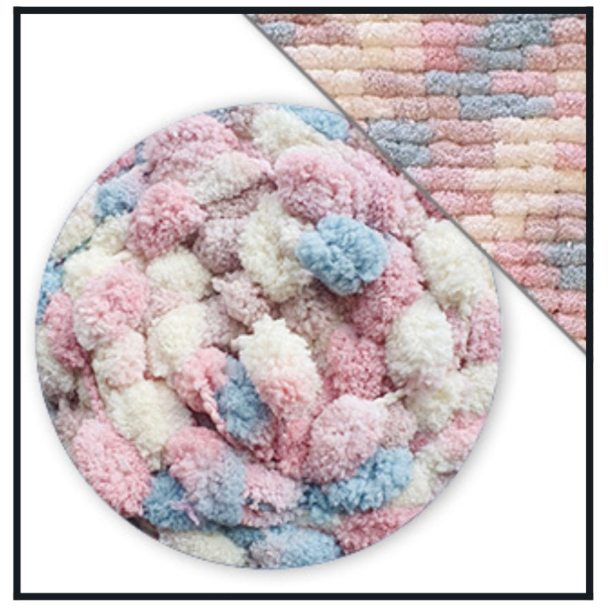 James C Brett Munchkin Super Chunky 1 x 200g Pom-Pom Yarn (2 needed for a Blanket)