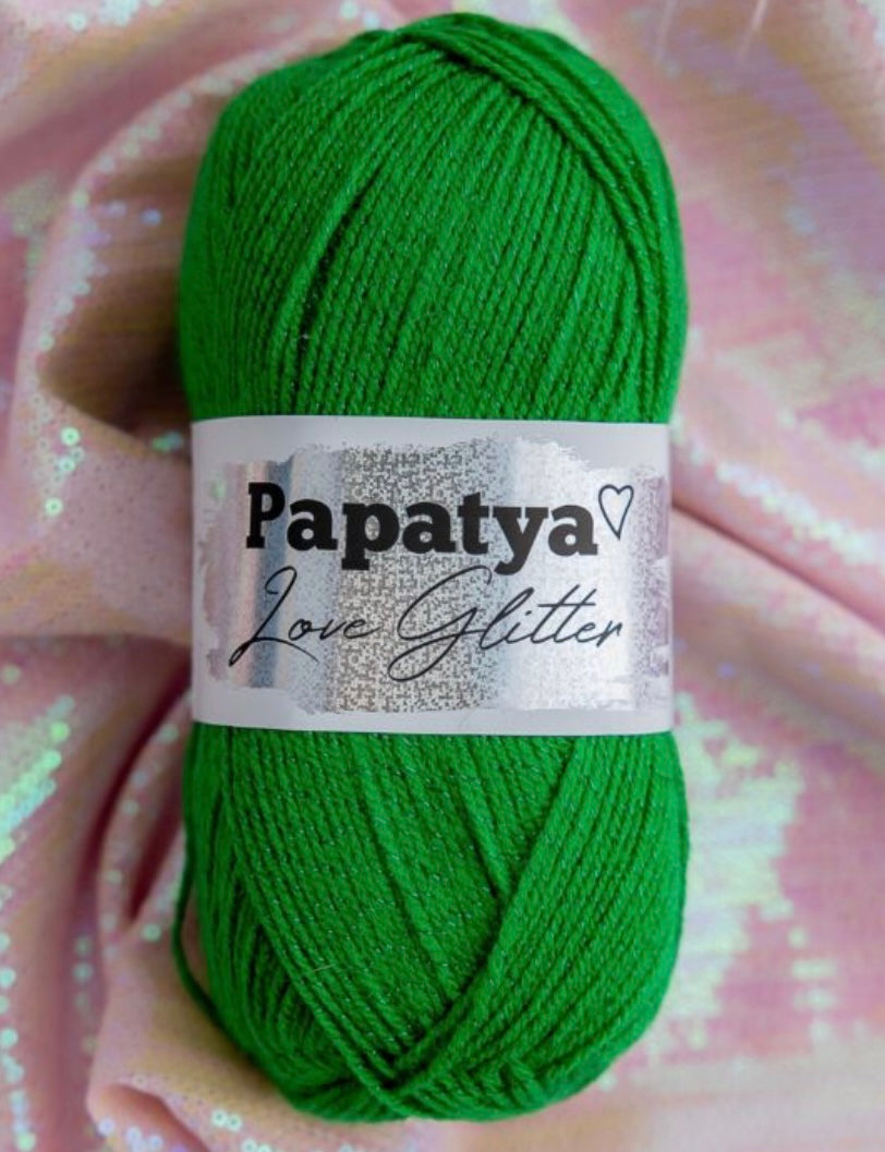 Papatya Love Glitter 5 x 100g 360m DK yarn