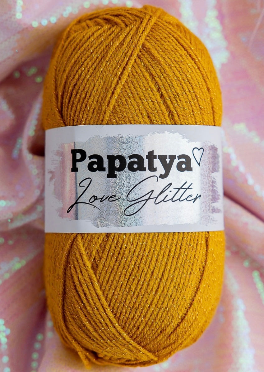 Papatya Love Glitter 5 x 100g 360m DK yarn