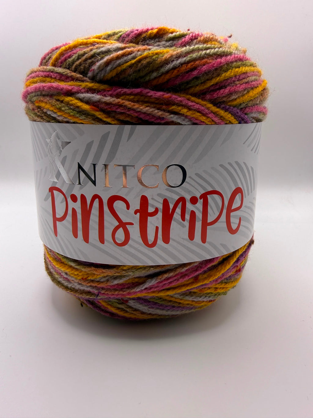Knitco Pinstripe 1 x 300g 630m 76% Acrylic 20% Wool 4 % Viscose Crochet Knitting Yarn