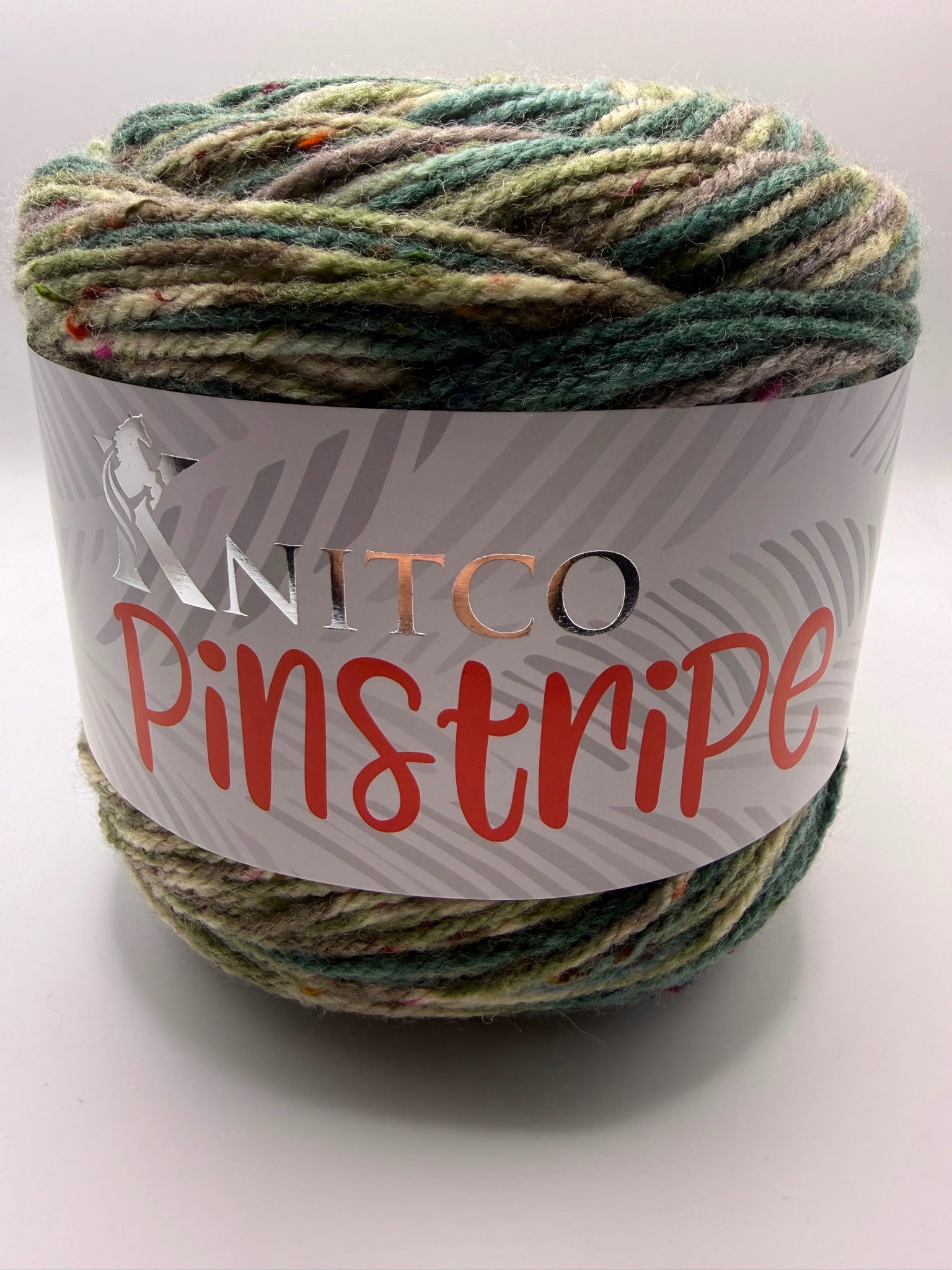 Knitco Pinstripe 1 x 300g 630m 76% Acrylic 20% Wool 4 % Viscose Crochet Knitting Yarn