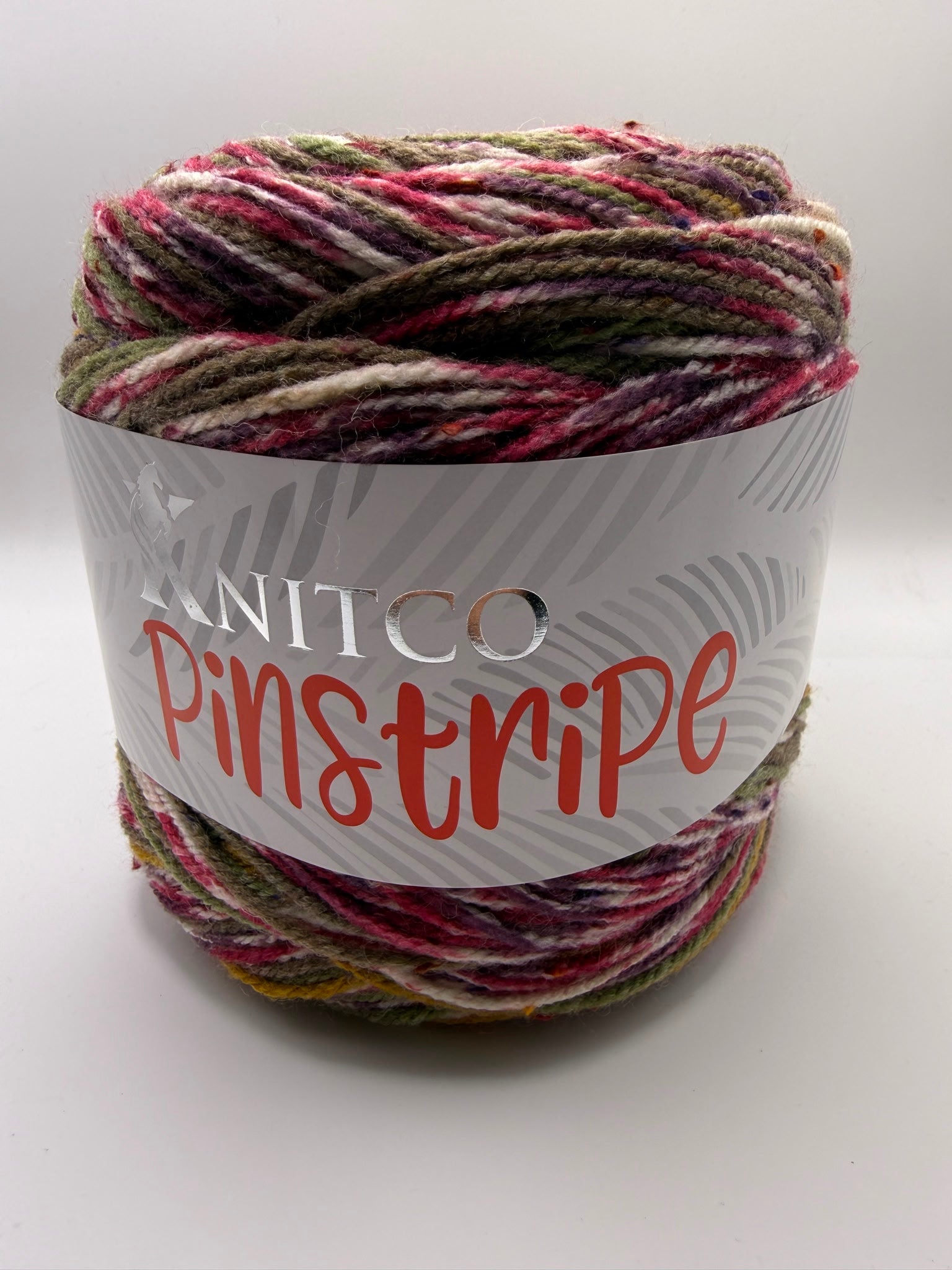 Knitco Pinstripe 1 x 300g 630m 76% Acrylic 20% Wool 4 % Viscose Crochet Knitting Yarn