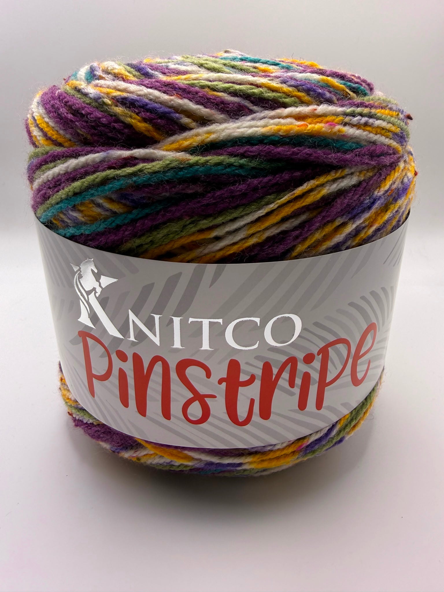 Knitco Pinstripe 1 x 300g 630m 76% Acrylic 20% Wool 4 % Viscose Crochet Knitting Yarn