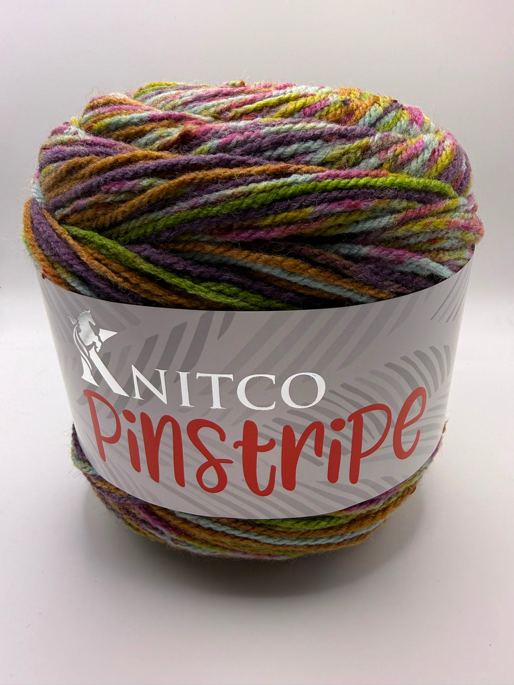 Knitco Pinstripe 1 x 300g 630m 76% Acrylic 20% Wool 4 % Viscose Crochet Knitting Yarn