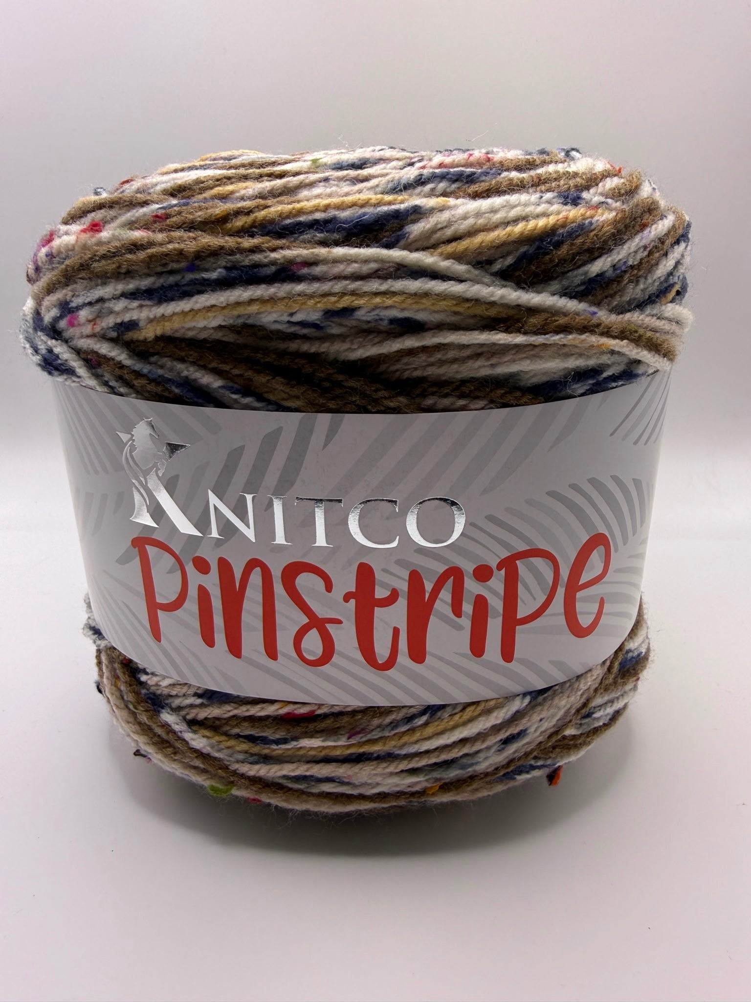 Knitco Pinstripe 1 x 300g 630m 76% Acrylic 20% Wool 4 % Viscose Crochet Knitting Yarn