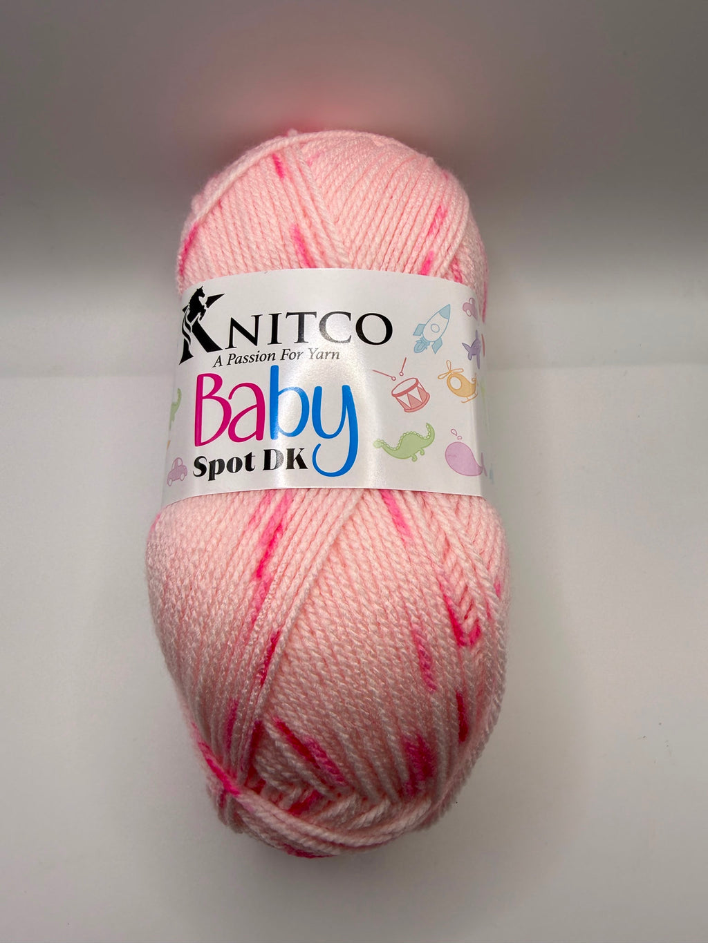 Knitco Baby Spot 5 x 100g 300m super Soft Crochet Knitting DK Yarn