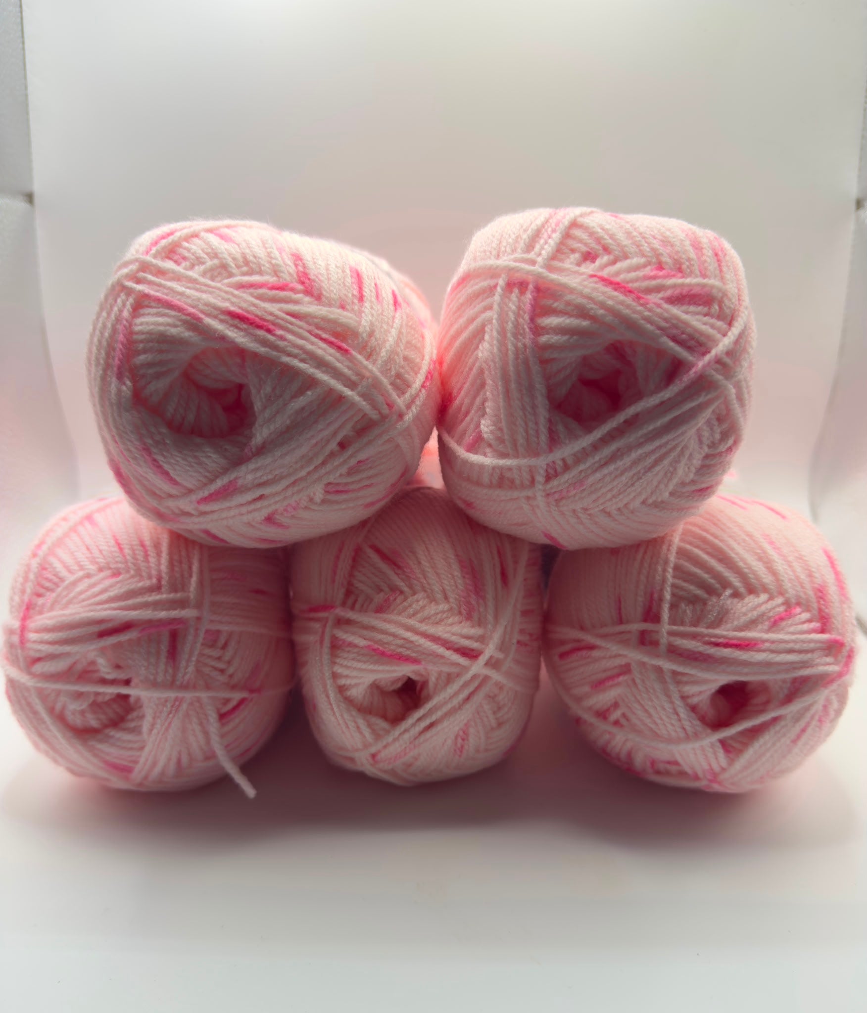 Knitco Baby Spot 5 x 100g 300m super Soft Crochet Knitting DK Yarn