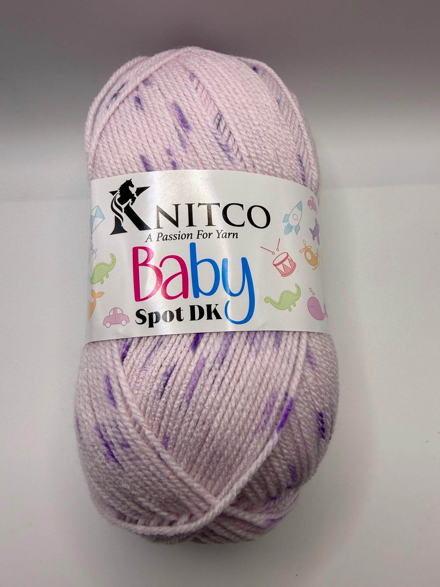 Knitco Baby Spot 5 x 100g 300m super Soft Crochet Knitting DK Yarn